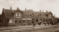 Bahnhof von 1876