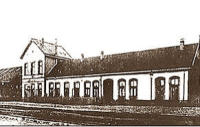 Bahnhof von 1880