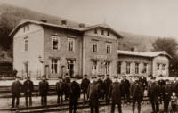 Bahnhof 1873